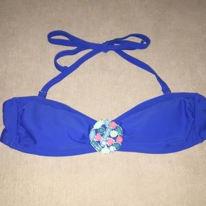 XHILARATION  HALTER TIE/STRAPLESS BIKINI TOP